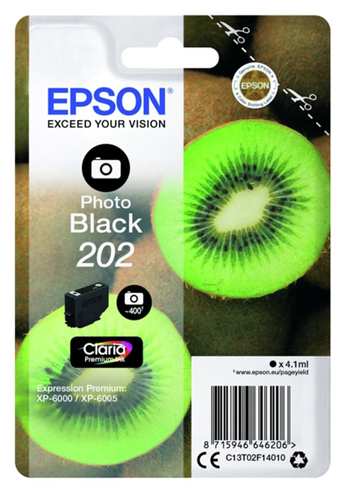 Epson Kiwi 202 Black Ink Cartridge