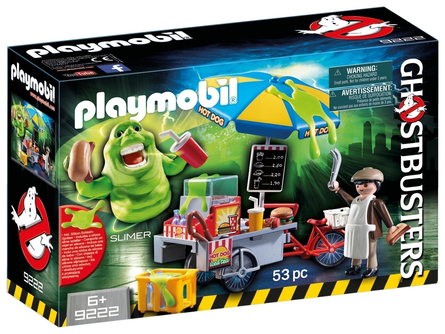 Playmobil 9222 Ghostbusters Hot Dog Stand with Slimer Reviews