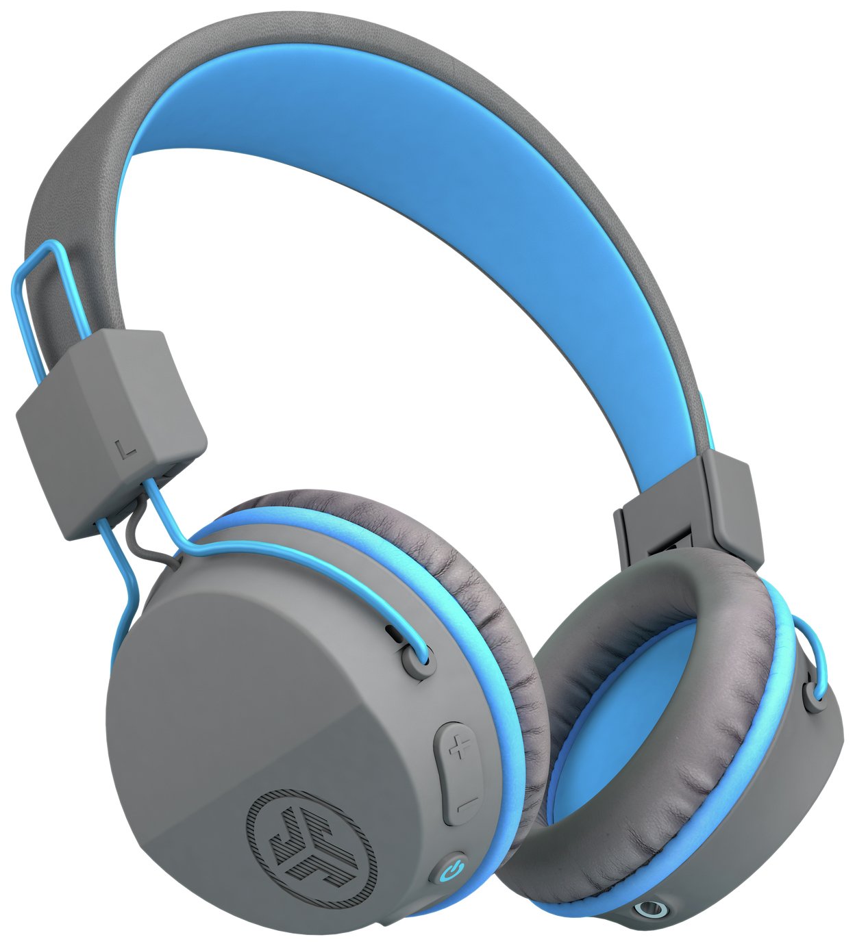 JLab JBuddies Studio Kids Bluetooth Headphones - Grey/Blue