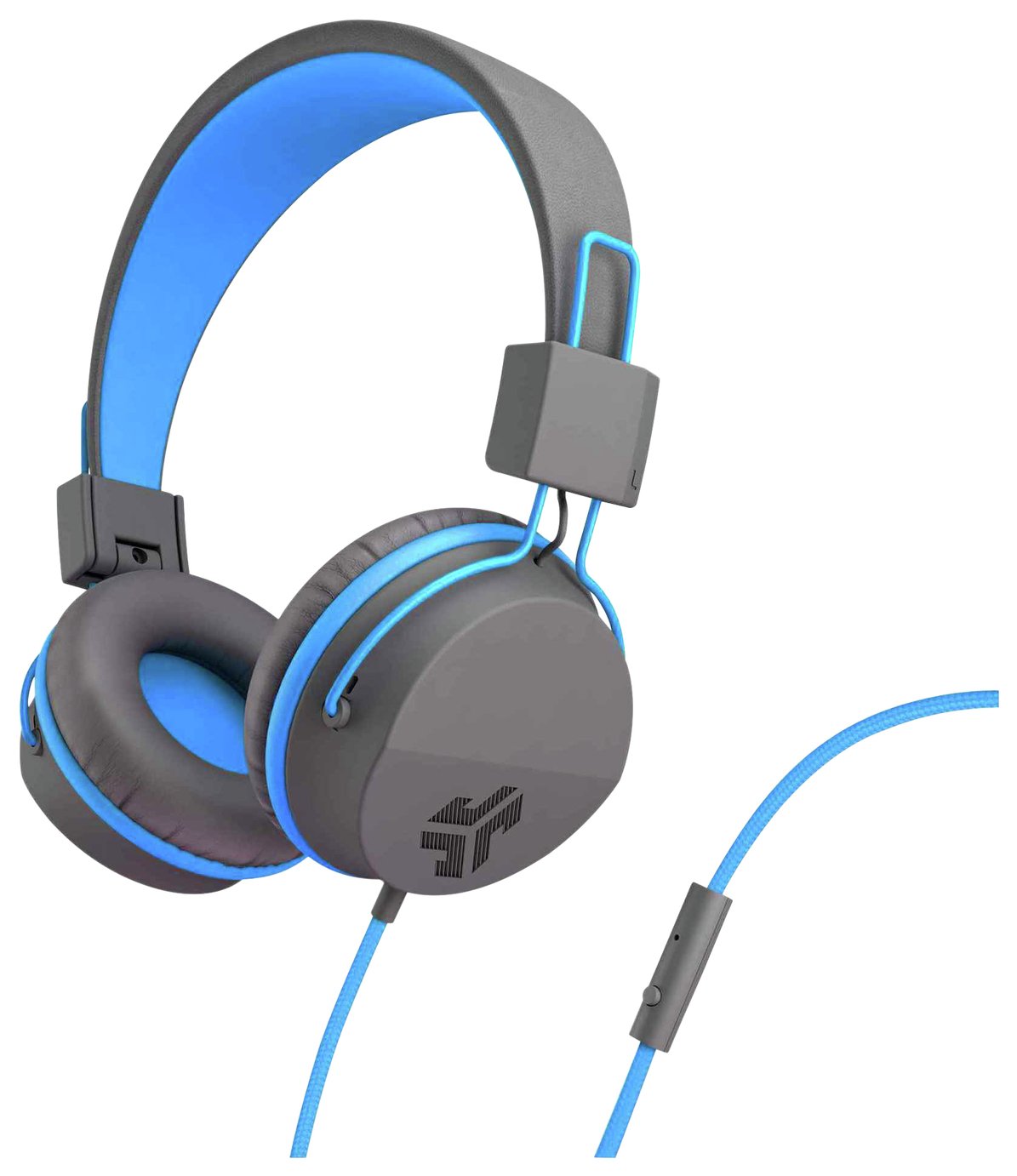 JLab JBuddies Kids Headphones - Grey/ Blue