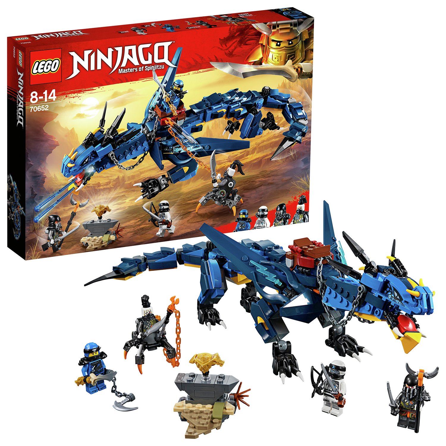 LEGO Ninjago Stormbringer Action Figure Dragon Toy - 70652