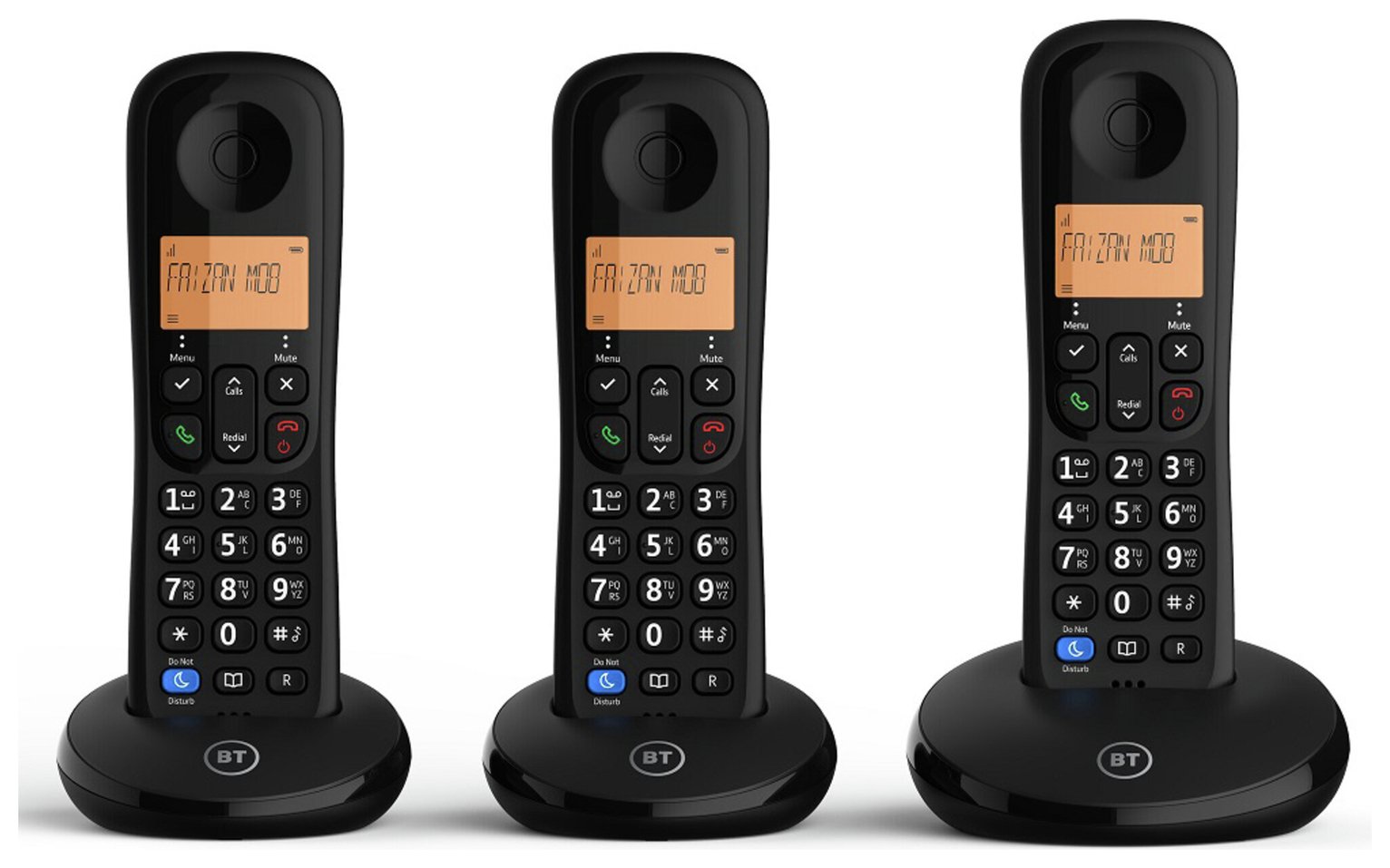 BT Everyday Cordless Telephone - Triple