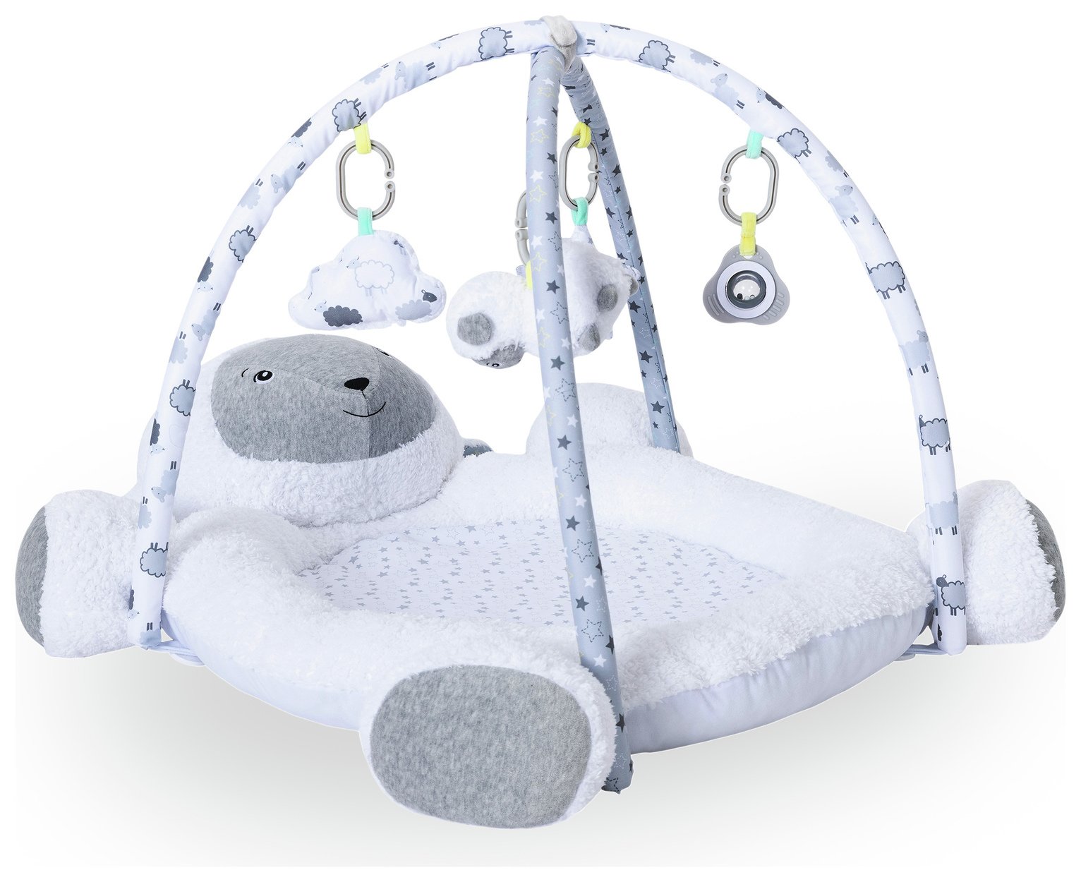 cuggl 3d play gym with hanging accessories