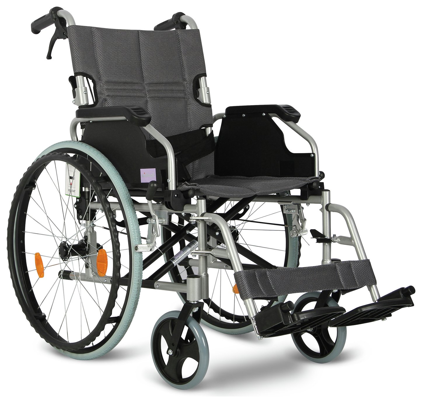 Aidapt Lightweight Aluminium Self-Propelled Wheelchair