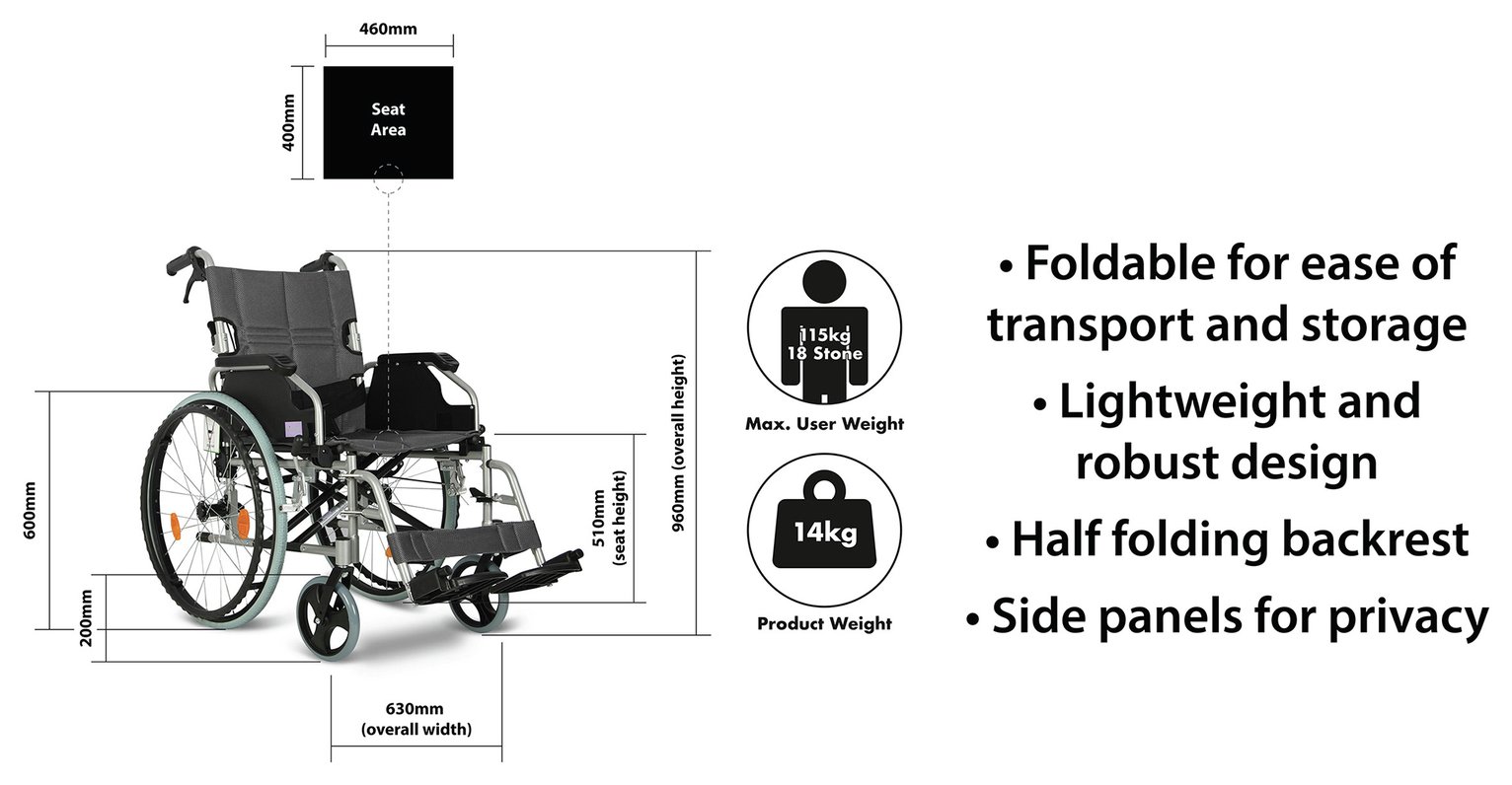 Lightweight Aluminium SelfPropelled Wheelchair Reviews