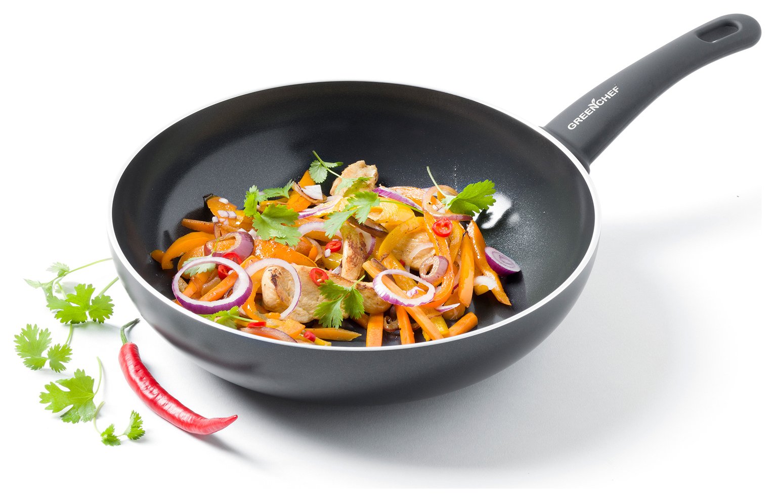 GreenChef Soft Grip 28cm Wok Review