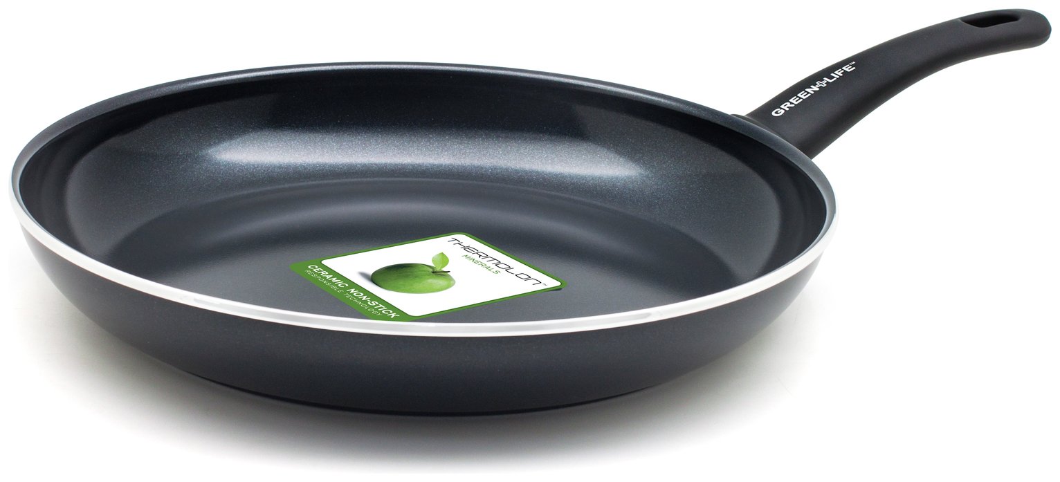 GreenChef Soft Grip 24 and 28cm Frying Pan Set Reviews