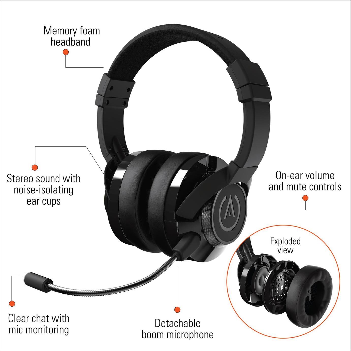 powera fusion wired gaming headset