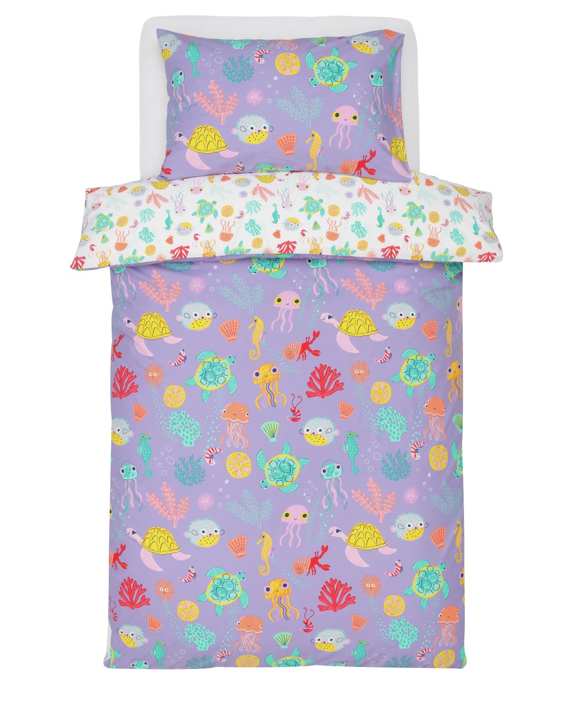 Argos Home Lilac Sealife Bedding Set Review