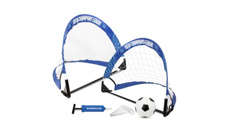 UEFA Champions League 1.77 x 1.44 ft Football Training Goal Set