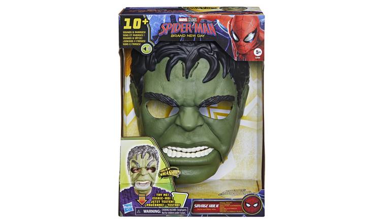 Spider-Man Brand New Day Savage Hulk Talk'n Electronic Mask