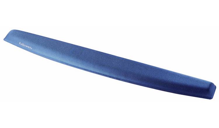 Fellowes Memory Foam Keyboard Wrist Rest - Blue