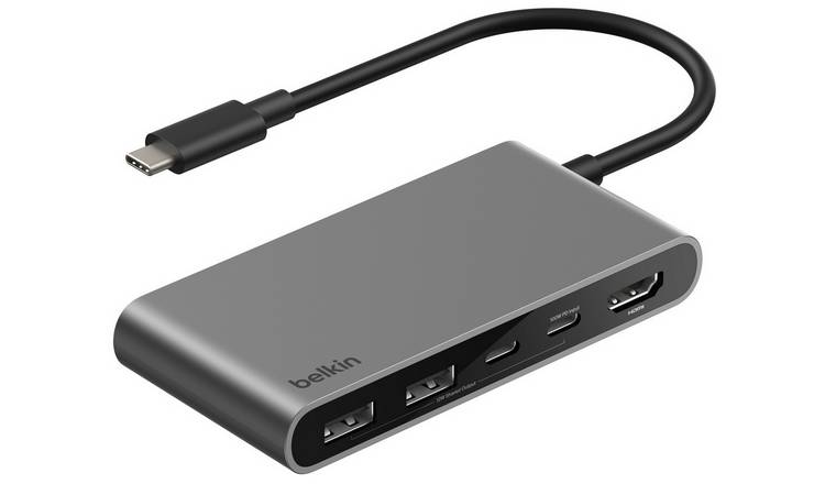 Belkin 5 Port USB-C Hub with Dual USB-A, USB-C & HDMI Port