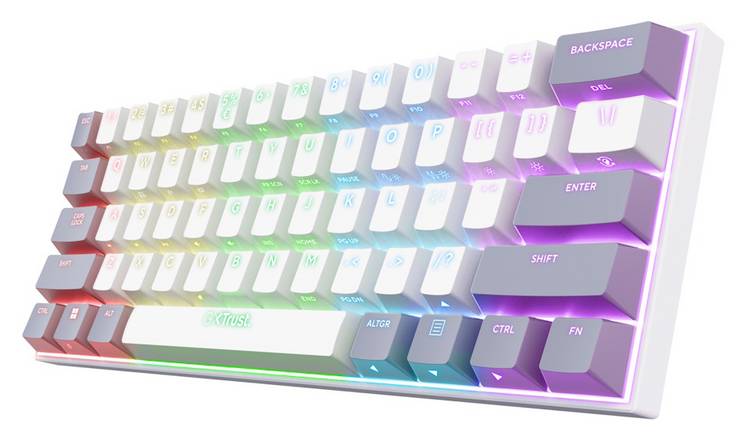 GXTrust 873 Acira 60% Mini Tri-Mode Wireless Gaming Keyboard