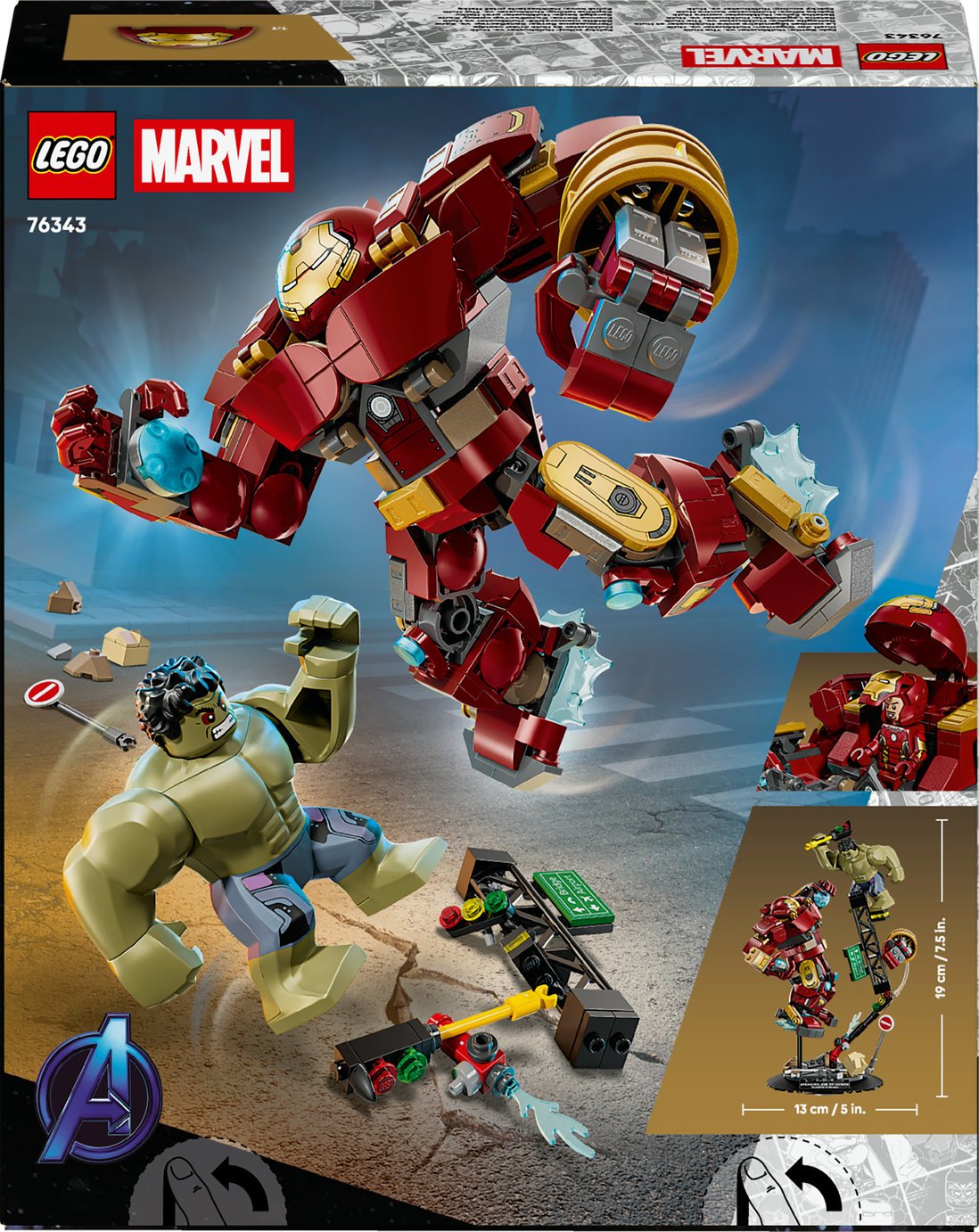 Buy LEGO Marvel Epic Battle: Hulkbuster vs. The Hulk Set 76343
