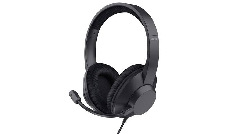 Trust Ayda Max USB-ENC PC Headset - Black