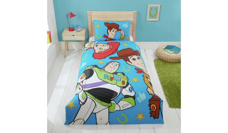 Disney Toy Story 5 Kids Howdy Blue Bedding Set - Single
