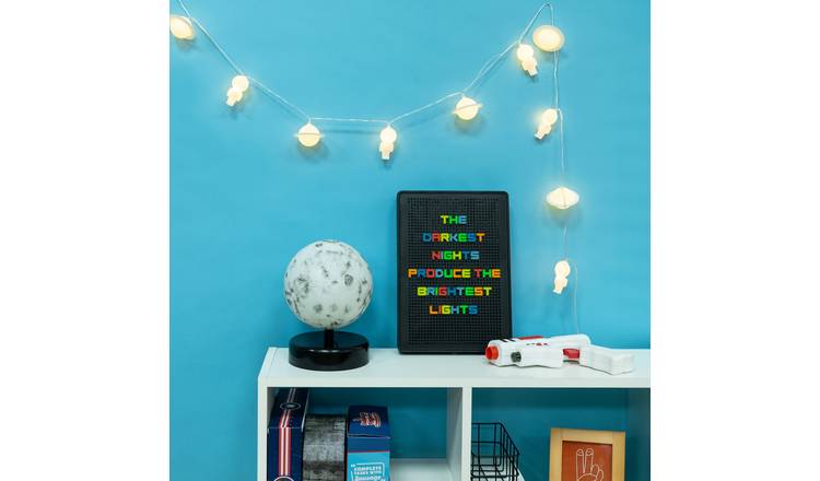 Fizz Creations Glow in the Dark Astronaut LED String Light