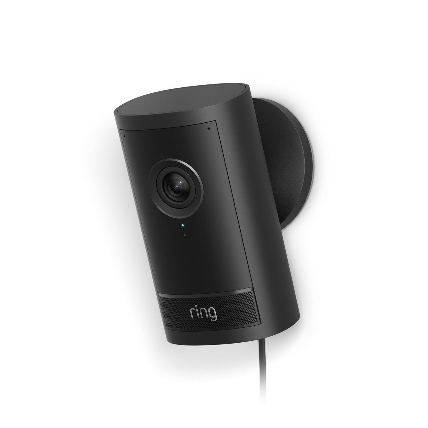 Ring Outdoor Camera Pro (Newest Gen) Plug-In Retinal 4K Security Camera - Black