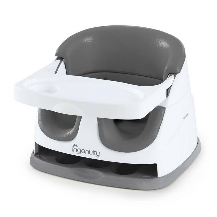 Ingenuity Baby Base 2-in-1 Seat - Slate 0
