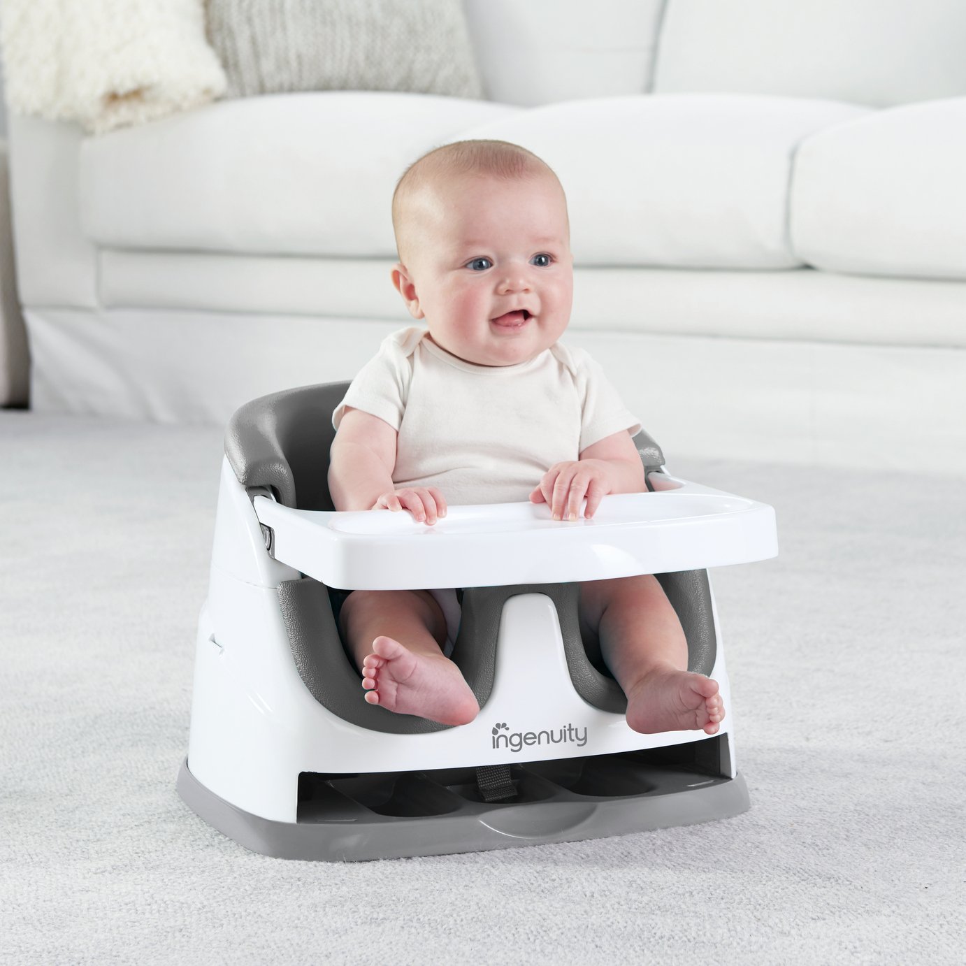 Ingenuity Baby Base Smartclean 2-In-1 Toddler Booster Seat Review