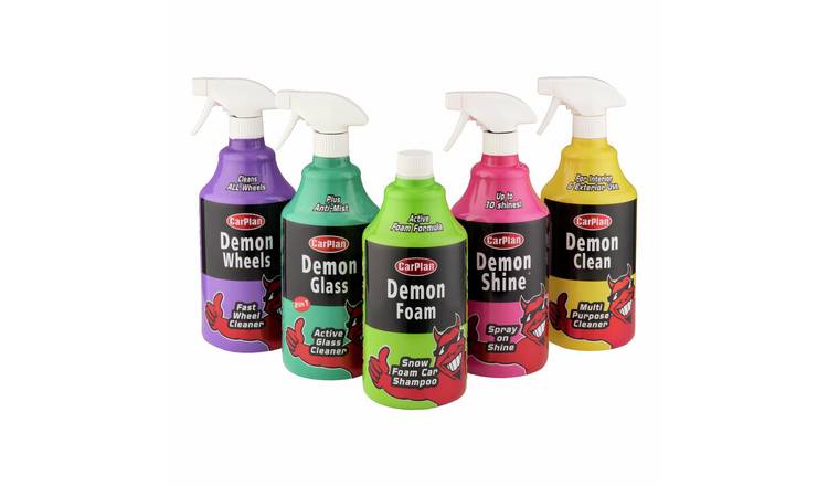CarPlan Demon 5 Piece Car Cleaning Kit