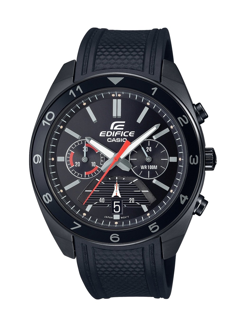 Casio Edifice Men's Black Resin Strap Watch Review