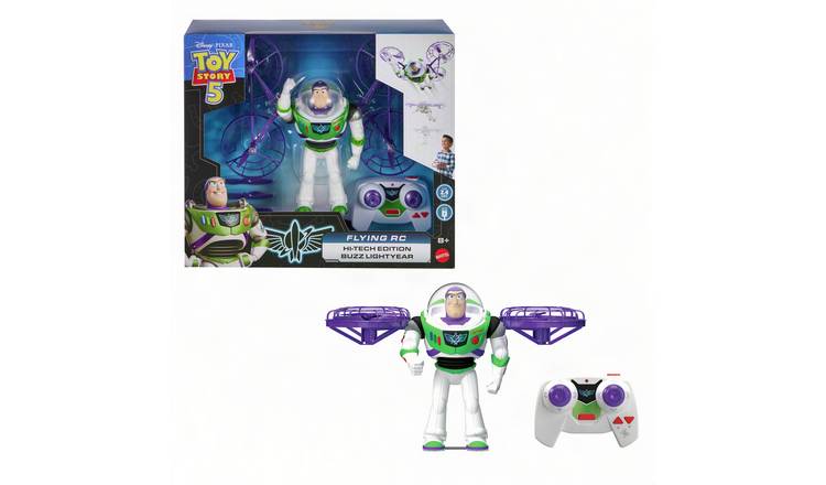 Disney Pixar Toy Story 5 Flying RC Hi-Tech Edition Buzz Lightyear Action Figure
