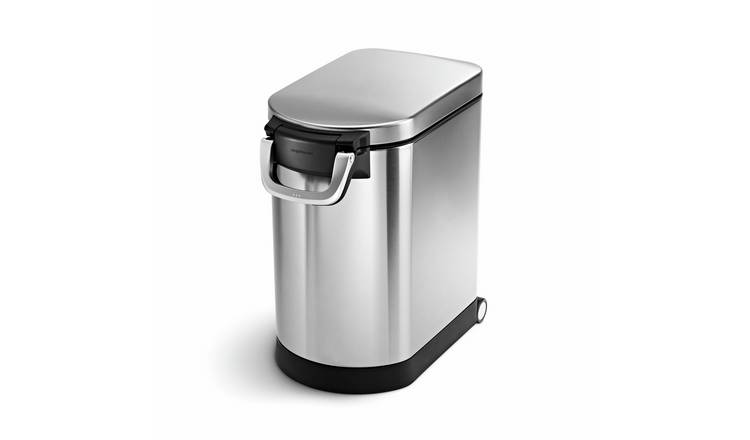 Simplehuman 25L Pet Food Bin - Stainless Steel