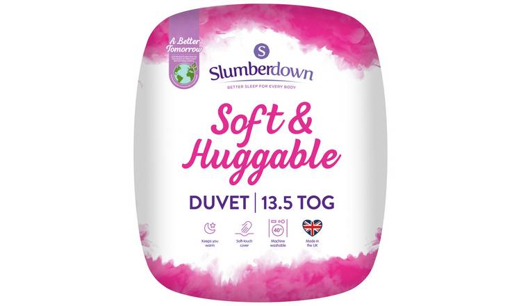 Slumberdown Soft & Huggable 13.5 Tog Duvet - Superking