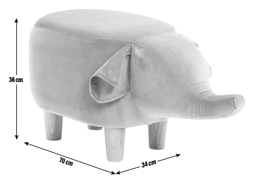 Argos Home Elton the Elephant Stool Review