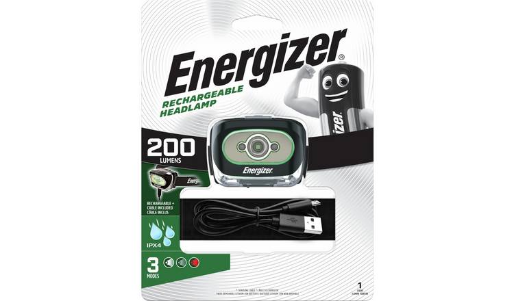 Energizer 200 Lumen Rechargeable Head Light