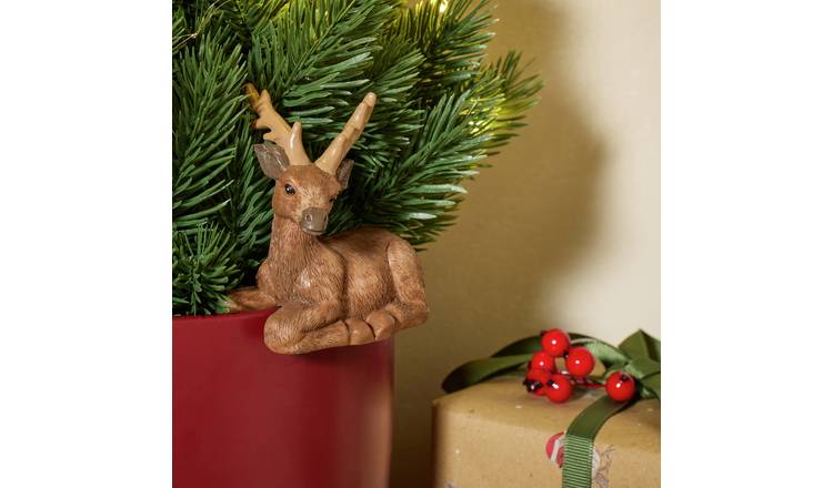 Argos Home Resin Pot Hanger Deer Figurine