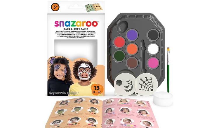 Snazaroo Halloween Face and Body Paint Palette Kit