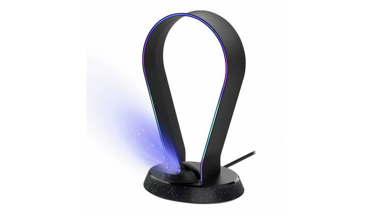 STEALTH Light-Up Headset Stand With Star Projector - Night Sky