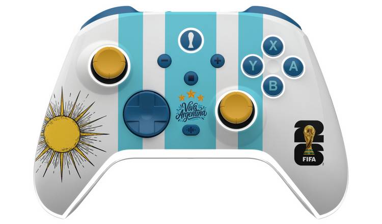 FIFA World Cup 26 AURORA+ Argentina Switch 1 & 2, PC Wireless Controller - White