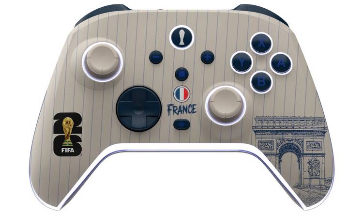 FIFA World Cup 26 AURORA+ France Switch 1 & 2, PC Wireless Controller - White