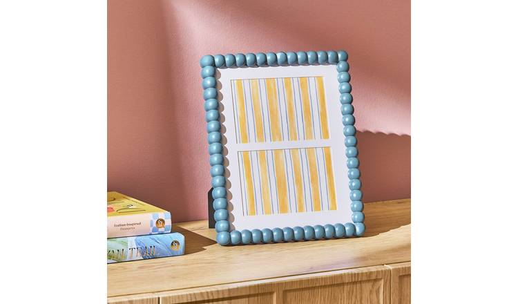 Habitat Bobble Multi Photo Blue Picture Frame - 4x6"