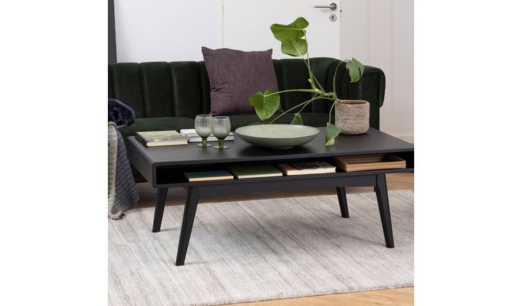 Furniture To Go Marte Rectangular Coffee Table - Black