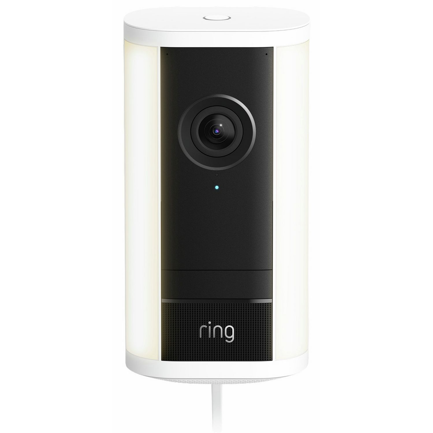 Ring Spotlight Cam Pro (2nd Gen) 4K Security Camera with Plug-In Adaptor - White