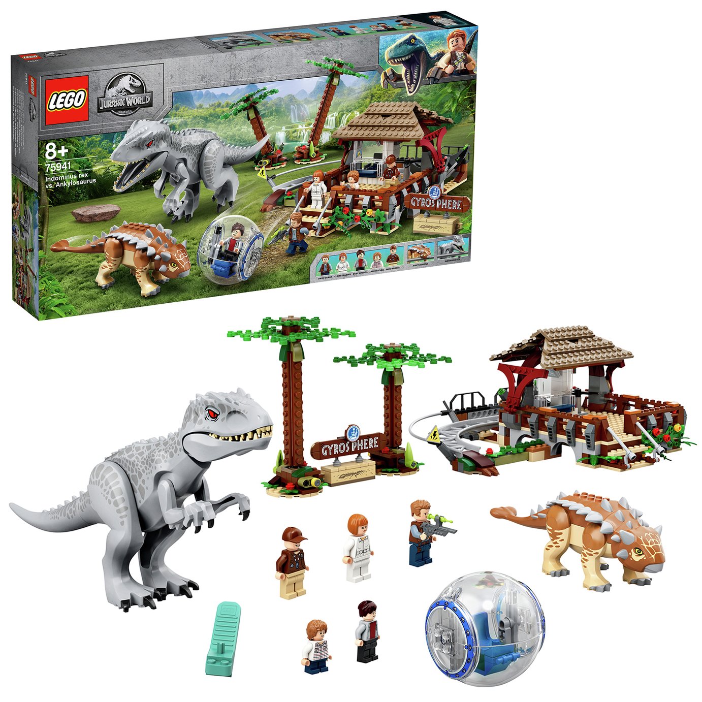 LEGO Jurassic World Indominus Rex vs. Ankylosaurus Set 75941 Reviews ...