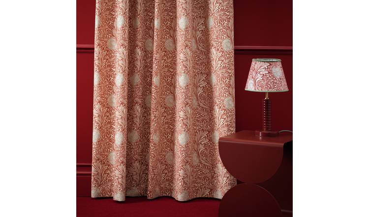 Habitat x Morris & Co. Apple Pencil Pleat Curtain - 168x229cm