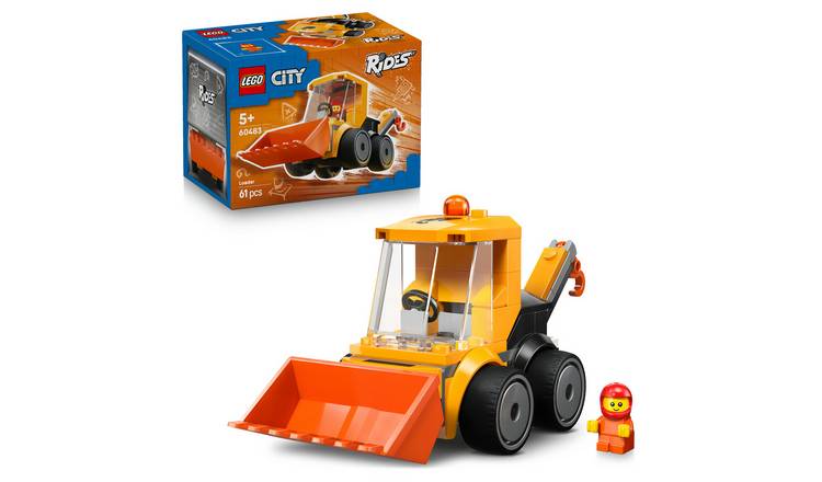 LEGO City Rides – Construction Loader Toy 60483 PREORDER