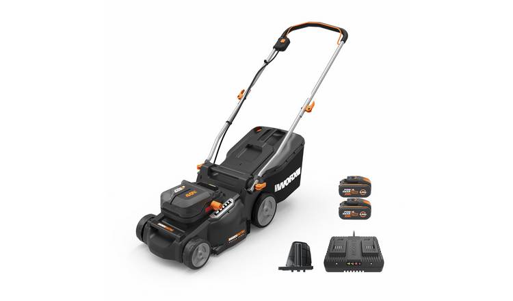 Worx 37cm Cordless Rotary Lawnmower - 40V