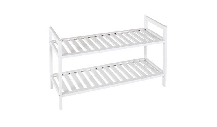 White on sale shoe rack