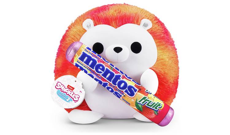 Snackles Series 2 Mentos Hedgehog 14" Plush