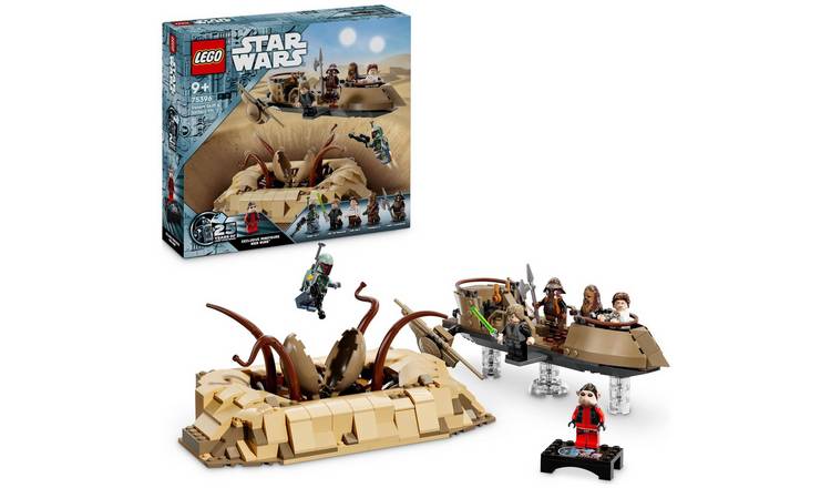 LEGO Star Wars Desert Skiff & Sarlacc Pit Building Toy 75396