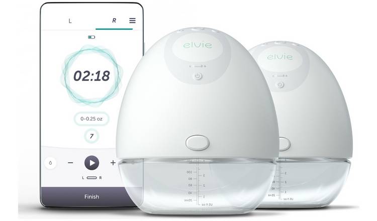 Buy Elvie Double Electric Breast Pump | Breast pumps | Argos