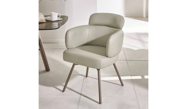 Julian Bowen Callisto Pair of Dining Chairs - Beige