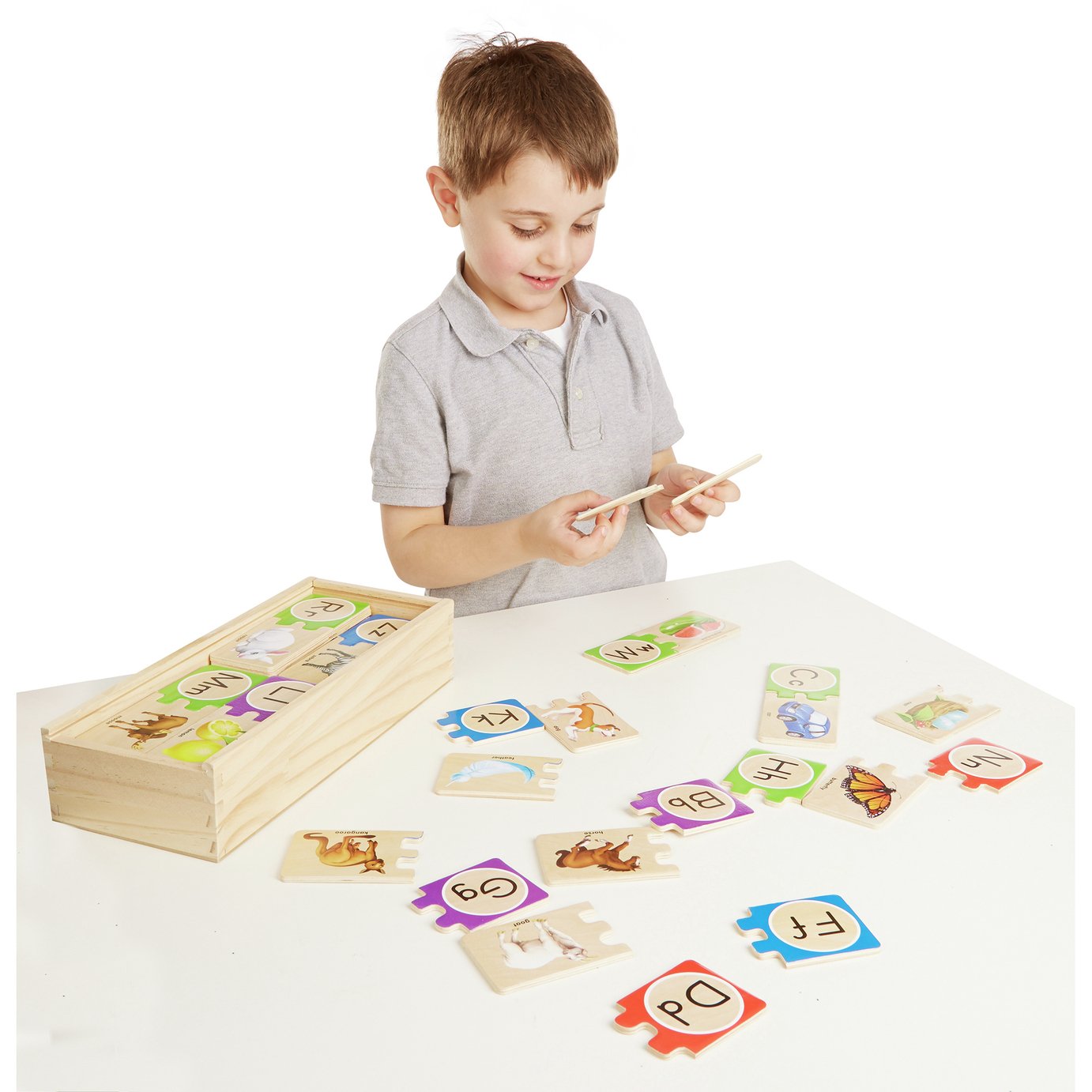 Melissa & Doug Self Correcting Wooden Letter Puzzle Review